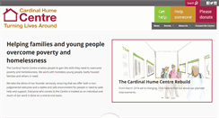Desktop Screenshot of cardinalhumecentre.org.uk